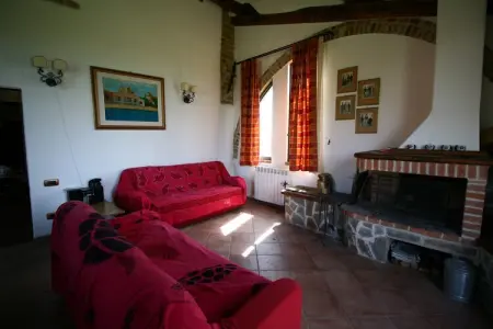 Capanna, gîte rural 6 pers. avec piscine près de Sienne : photo 3