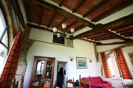 Capanna, gîte rural 6 pers. avec piscine près de Sienne : photo 14