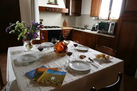 Capanna, gîte rural 6 pers. avec piscine près de Sienne : photo 16