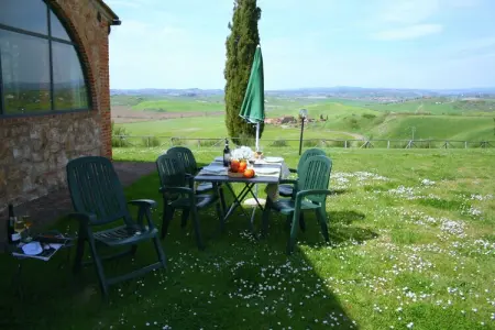 Capanna, gîte rural 6 pers. avec piscine près de Sienne : photo 30