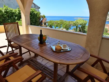 Maison Carmen, 90 m de la mer, piscine chauffée : photo 24