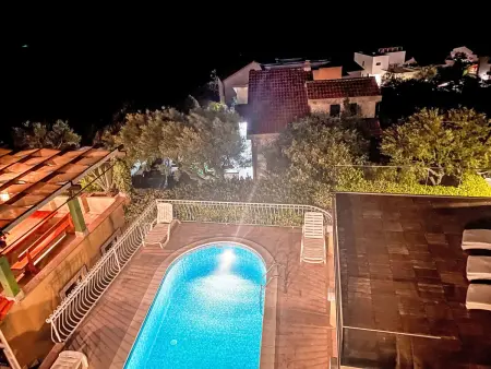 Maison Carmen, 90 m de la mer, piscine chauffée : photo 40