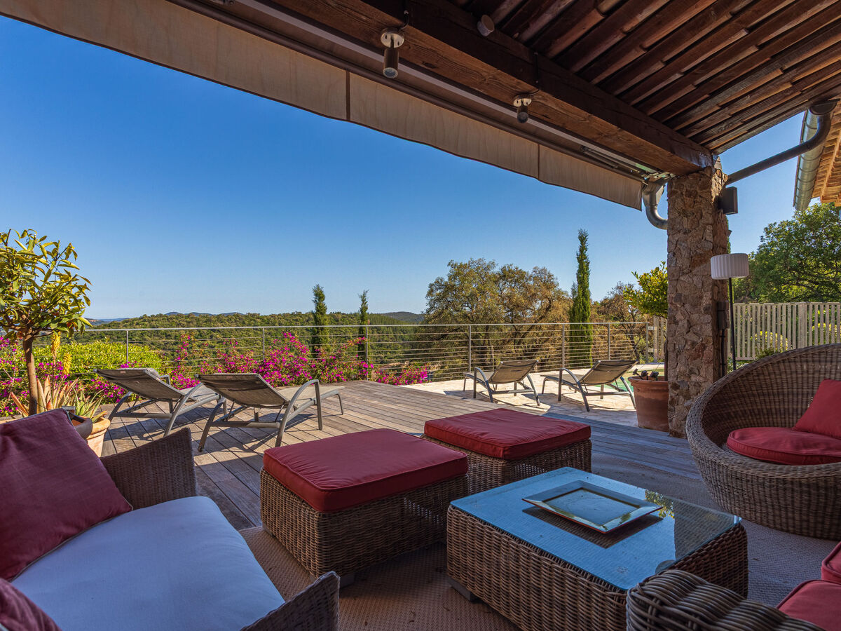 Le Pas de Courtin, villa 6 pers. avec piscine à Bormes - Photo 5