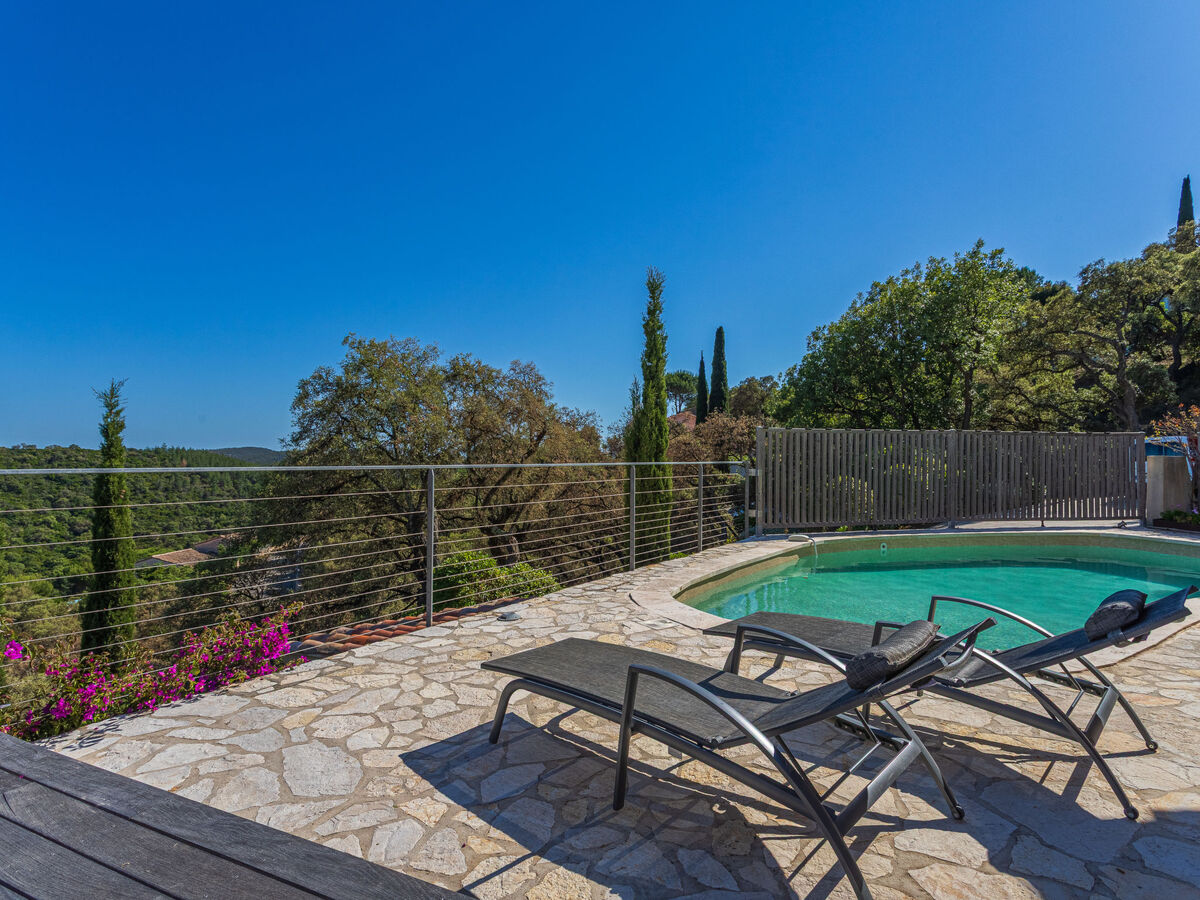 Le Pas de Courtin, villa 6 pers. avec piscine à Bormes - Photo 27