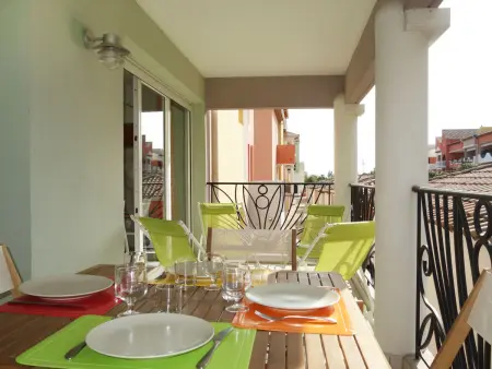 Appartement Le Madrilène – terrasse 15 m² à 1,2 km de la mer : photo 11