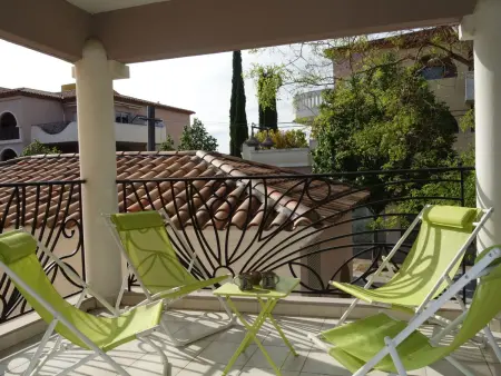Appartement Le Madrilène – terrasse 15 m² à 1,2 km de la mer : photo 14
