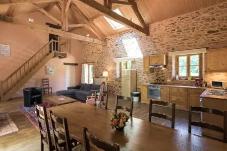 La Grande Maison, Gîte à Chaleix proche forêt et lac - Photo 13