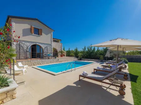 Villa Histria 1, piscine privée et 1,8 hectare : photo 12