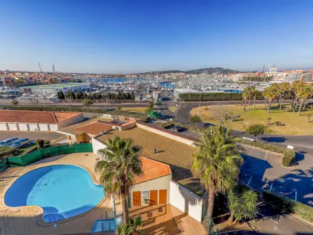 Apt Port Saint Michel, 4 pers., terrasse vue port