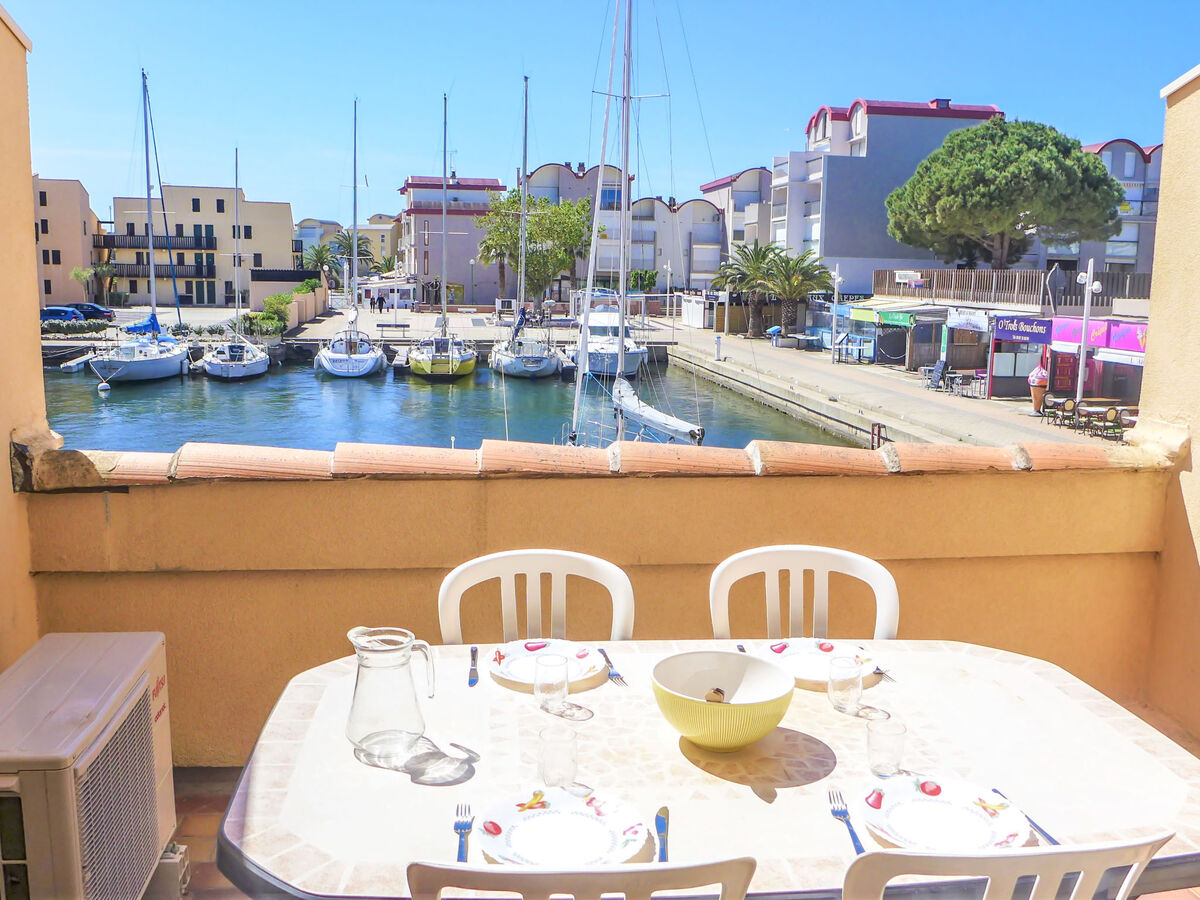 Studio Les Méridiennes, vue port à Gruissan - Photo 1