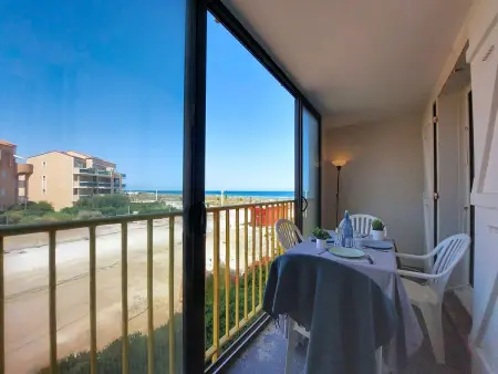 Appartement Palm Beach au Barcarès, 100 m plage