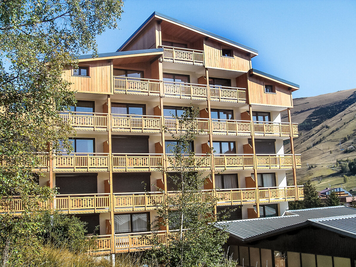Studio 40 m² aux Deux Alpes, balcon sud vue montagne - Photo 5