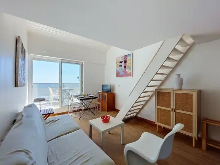 Le Platin : Studio vue mer à 50 m de la plage : photo 6