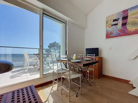 Le Platin : Studio vue mer à 50 m de la plage : photo 7
