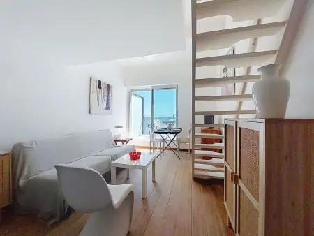 Le Platin : Studio vue mer à 50 m de la plage : photo 9