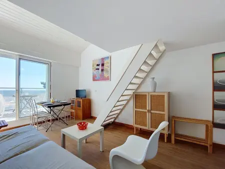 Le Platin : Studio vue mer à 50 m de la plage : photo 10
