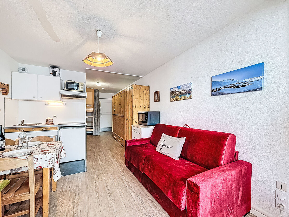 Studio 28 m² Tignes, vue montagne et pistes - Photo 5