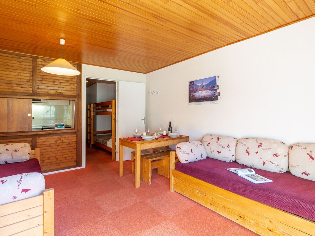 Studio 27 m² Tignes, balcon sud vue panoramique pistes - Photo 9