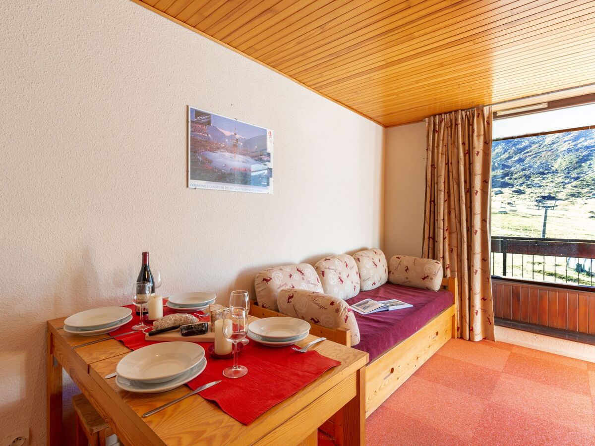 Studio 27 m² Tignes, balcon sud vue panoramique pistes - Photo 10