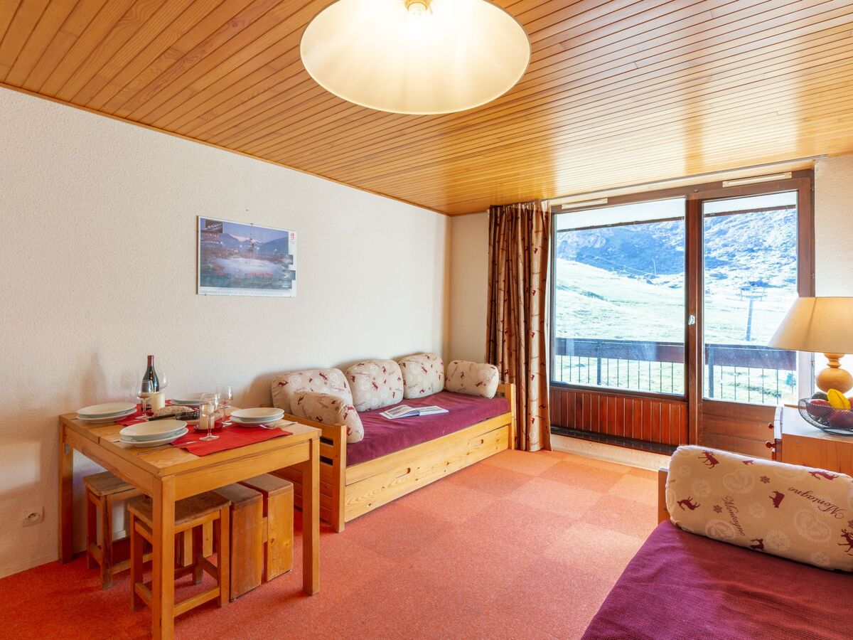 Studio 27 m² Tignes, balcon sud vue panoramique pistes - Photo 15