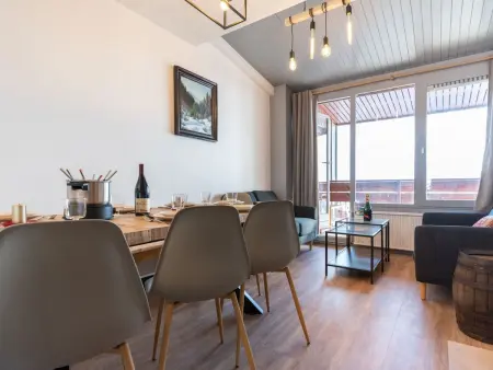 Apt 4 pièces rénové 2021, balcon sud à Tignes Val Claret : photo 7