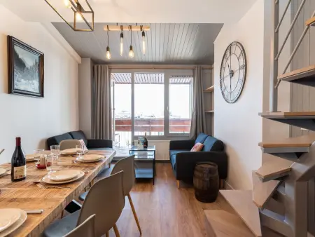 Apt 4 pièces rénové 2021, balcon sud à Tignes Val Claret : photo 13