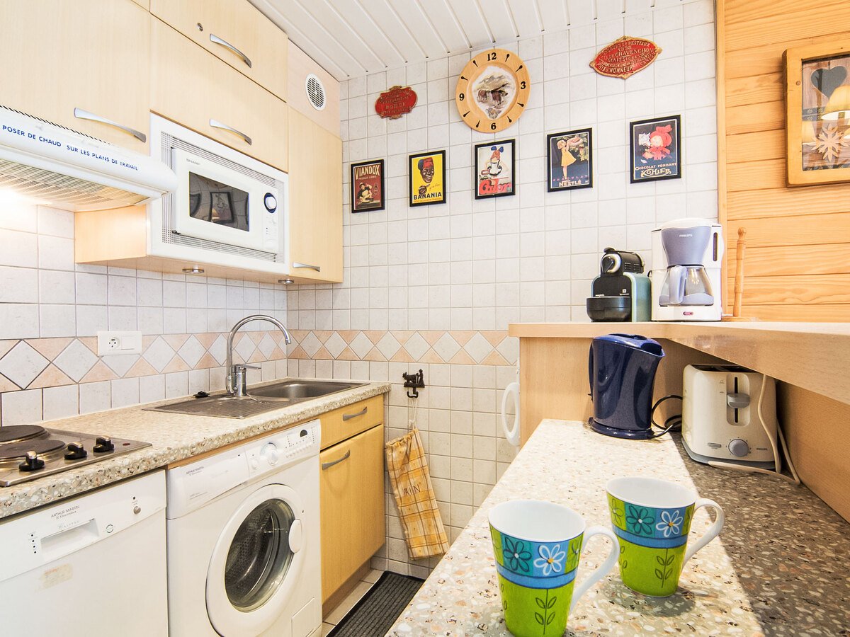 Grandes Platières II – Apt 2p, balcon sud, vue montagne - Photo 3