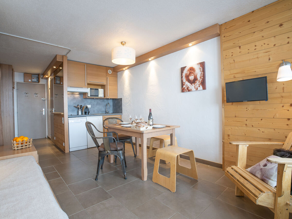 Studio rénové Grandes Platières I, 7e étage, vue panoramique - Photo 1