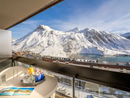 Appartement Tignes Le Lac, vue panoramique sur le lac : photo 5
