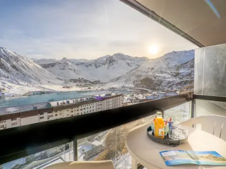 Appartement Tignes Le Lac, vue panoramique sur le lac : photo 19