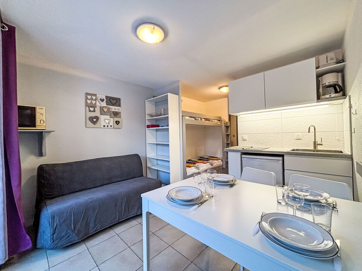 Les Olympiques : studio 24 m² rénové à 200 m des pistes - Photo 3