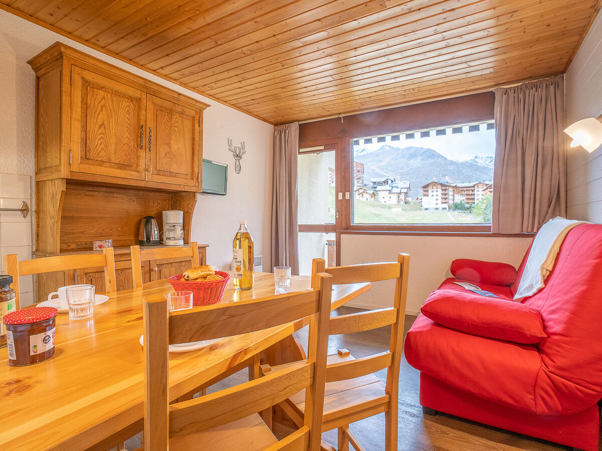 Studio 24 m² Asters 1215, balcon sud vue ski - Photo 6