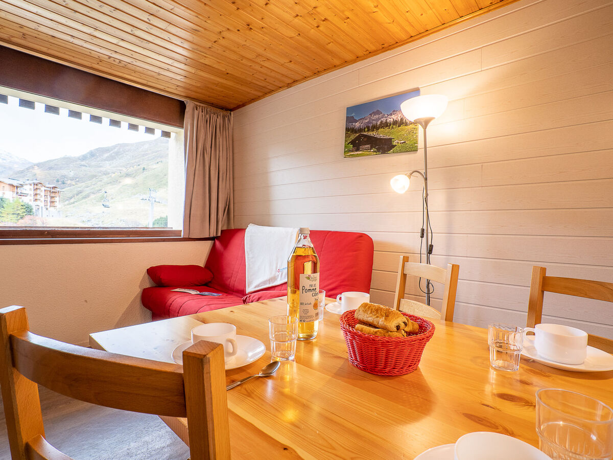 Studio 24 m² Asters 1215, balcon sud vue ski - Photo 9