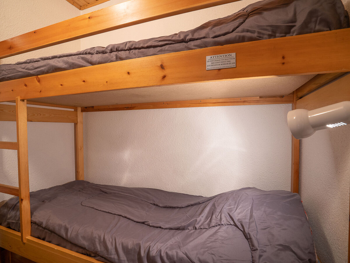 Studio 24 m² Asters 1215, balcon sud vue ski - Photo 12