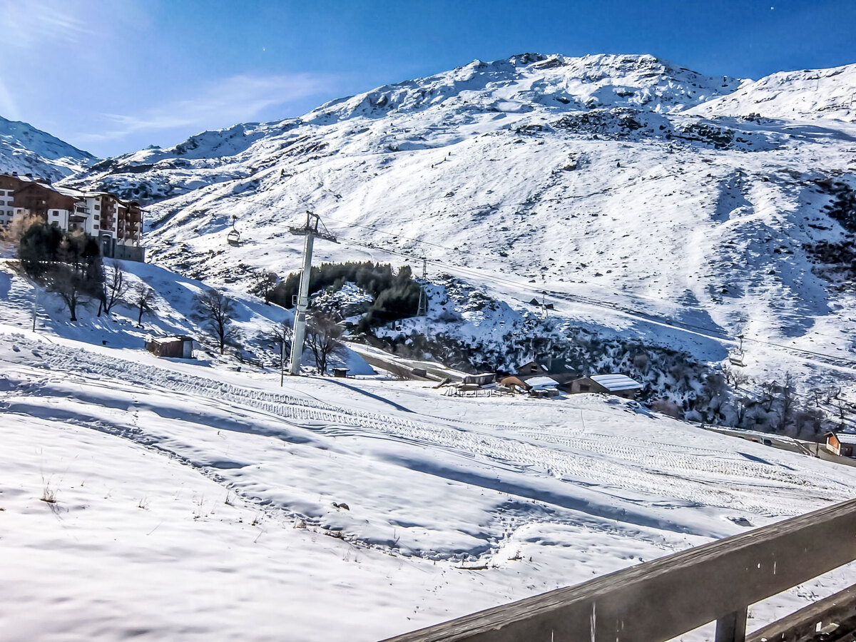 Studio 24 m² Asters 1215, balcon sud vue ski - Photo 23