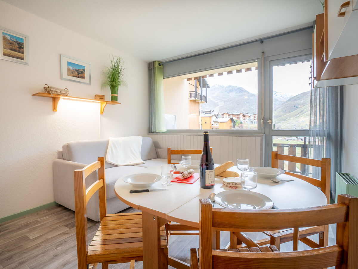 Studio 24 m² Asters 722 aux Ménuires, vue montagne - Photo 7