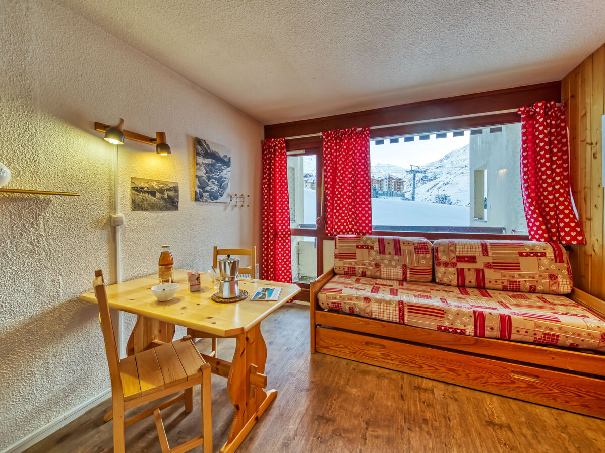 Studio 18 m² aux Ménuires, balcon sud, 200 m des pistes - Photo 3