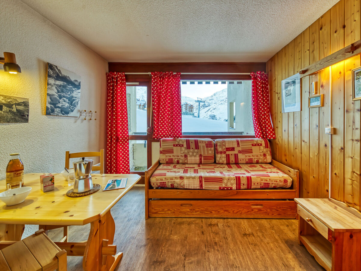 Studio 18 m² aux Ménuires, balcon sud, 200 m des pistes - Photo 7