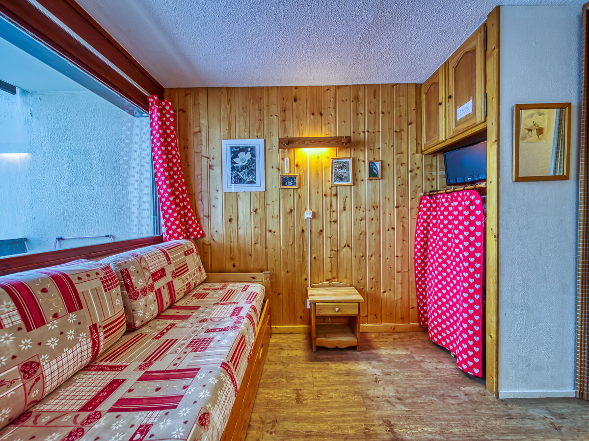 Studio 18 m² aux Ménuires, balcon sud, 200 m des pistes - Photo 9