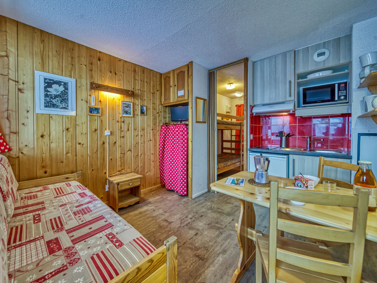 Studio 18 m² aux Ménuires, balcon sud, 200 m des pistes - Photo 11