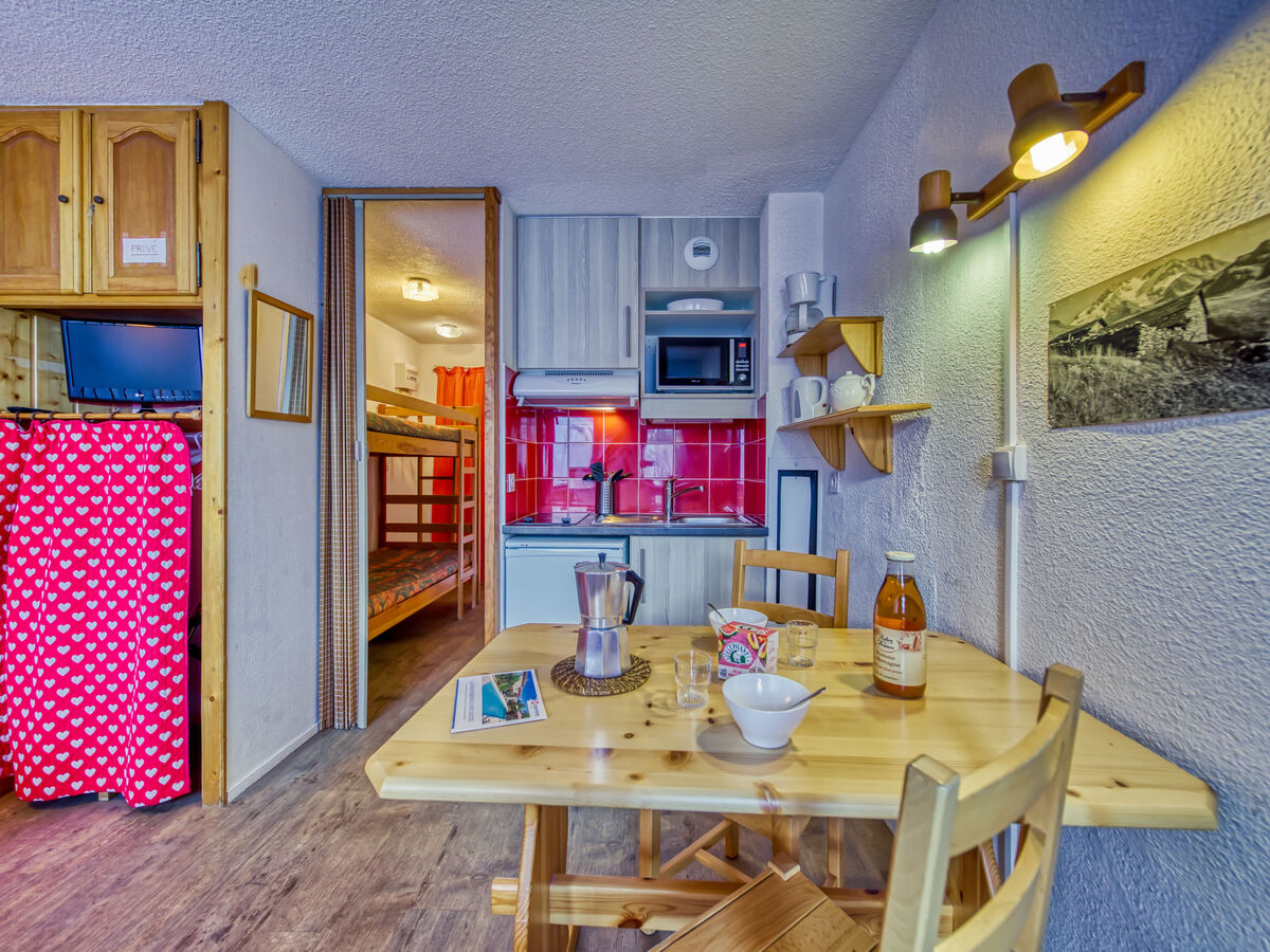 Studio 18 m² aux Ménuires, balcon sud, 200 m des pistes - Photo 12