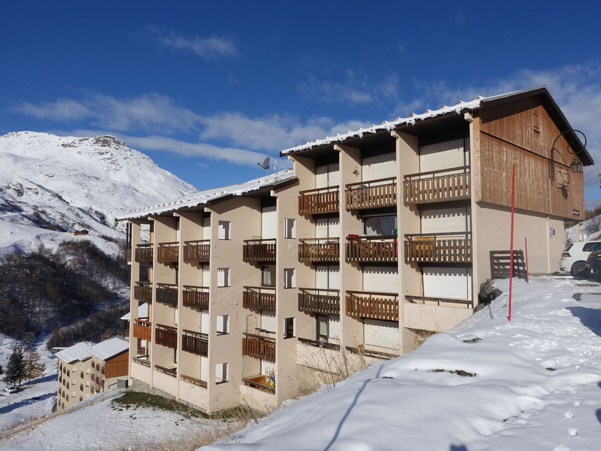 Studio 24m² aux Ménuires, balcon sud à 200m des pistes - Photo 21