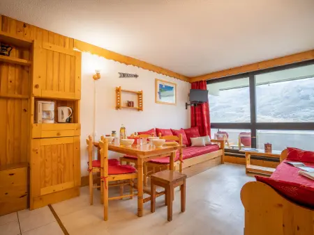 Appartement aux Ménuires, vue sur les montagnes et les pistes : photo 9
