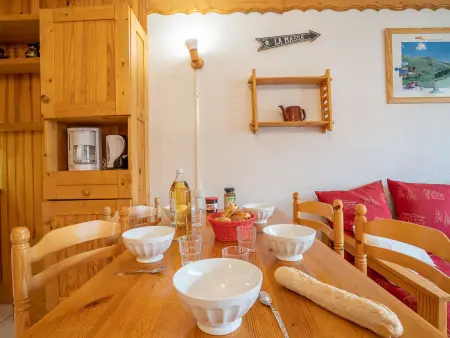 Appartement aux Ménuires, vue sur les montagnes et les pistes : photo 10