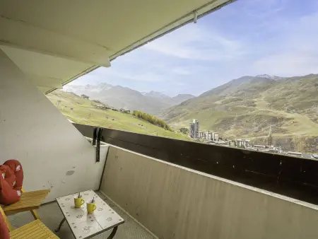 Appartement aux Ménuires, vue sur les montagnes et les pistes : photo 14