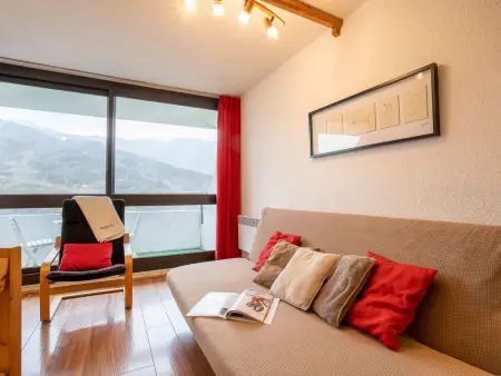 Appartement Les Ménuires, vue sur les pistes et balcon sud : photo 8