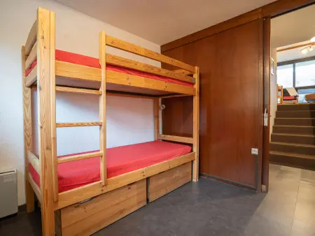Appartement Les Ménuires, vue sur les pistes et balcon sud : photo 12