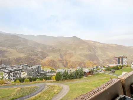 Appartement Les Ménuires, vue sur les pistes et balcon sud : photo 14