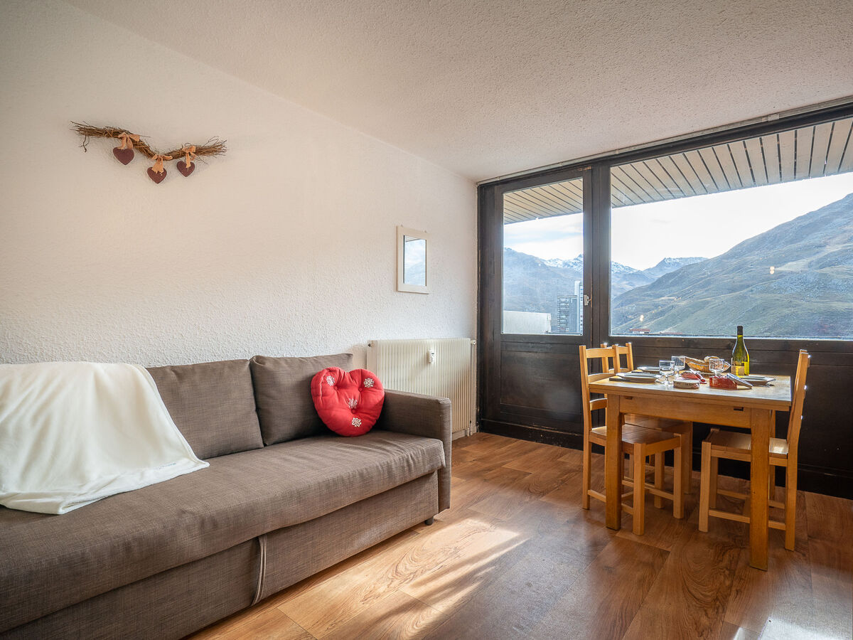 Studio Pelvoux 102 aux Ménuires, vue montagne - Photo 4