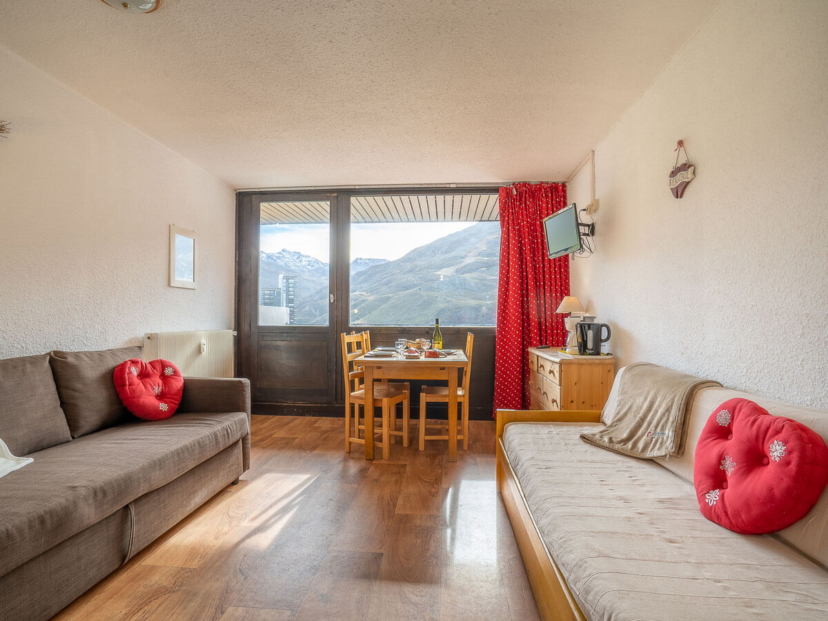 Studio Pelvoux 102 aux Ménuires, vue montagne - Photo 6